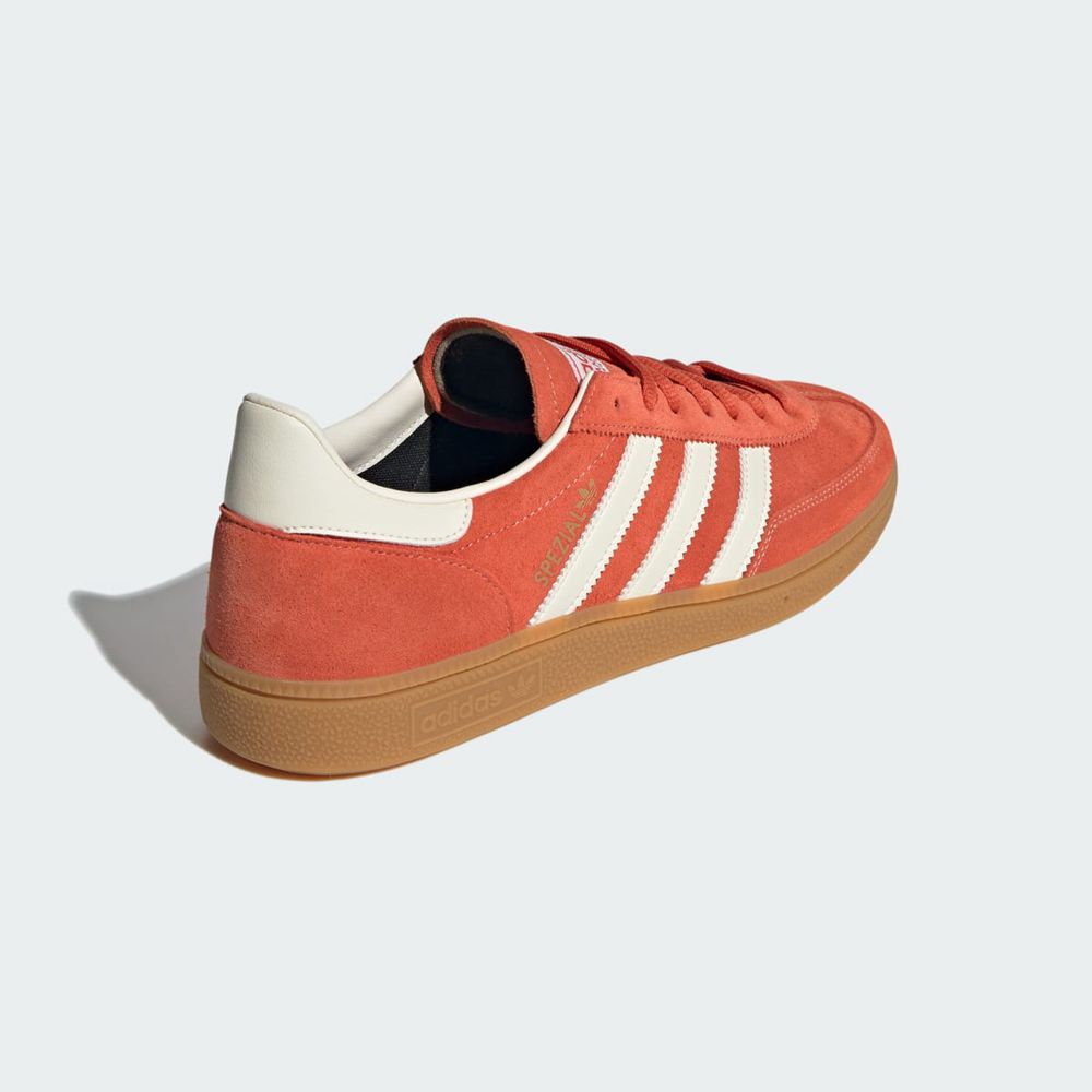 Chaussure Adidas Handball Spezial Rouge Blanche Femme | OTV-97941571