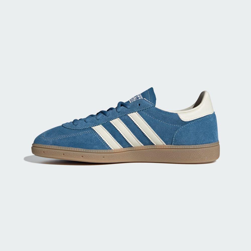 Chaussure Adidas Handball Spezial Bleu Blanche Femme | VPZ-22587069