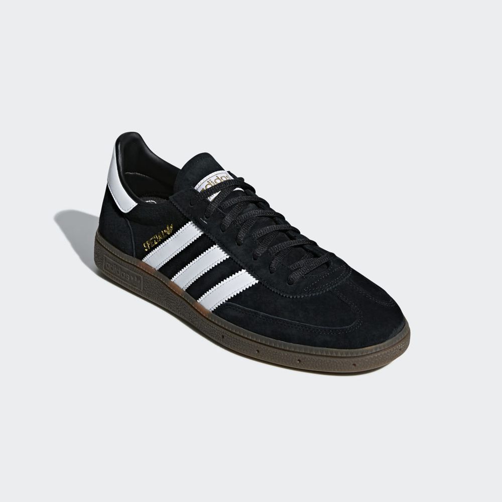 Chaussure Adidas Handball Spezial Noir Blanche Femme | CHQ-84601196