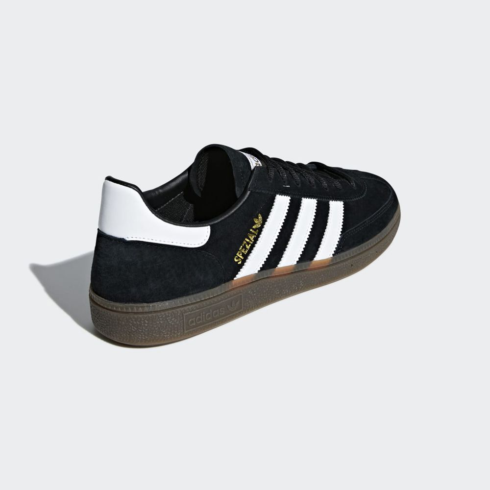 Chaussure Adidas Handball Spezial Noir Blanche Femme | CHQ-84601196