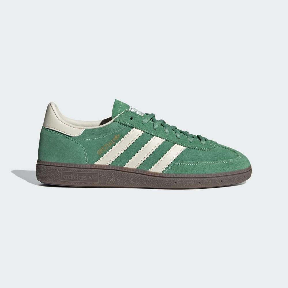 Chaussure Adidas Handball Spezial Vert Blanche Femme | SDZ-43739172