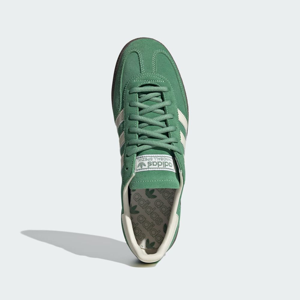 Chaussure Adidas Handball Spezial Vert Blanche Femme | SDZ-43739172