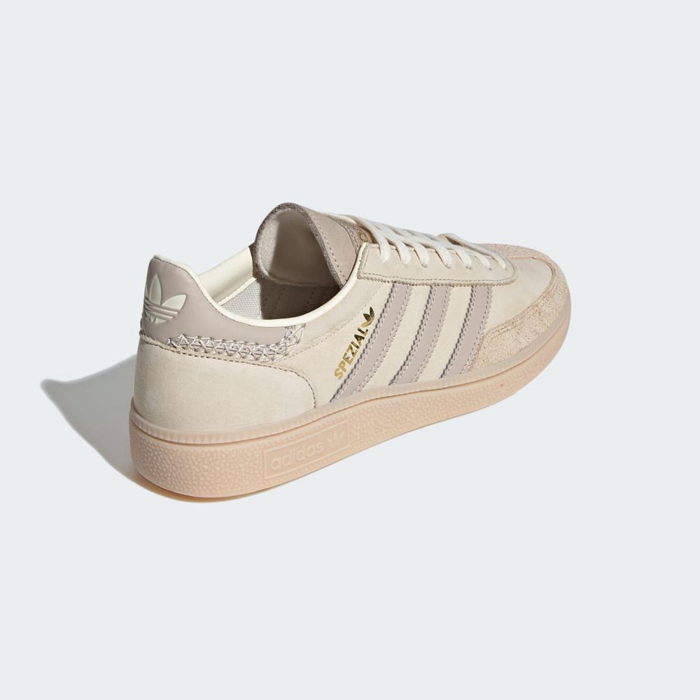 Chaussure Adidas Handball Spezial Blanche Beige Femme | OVL-72089482