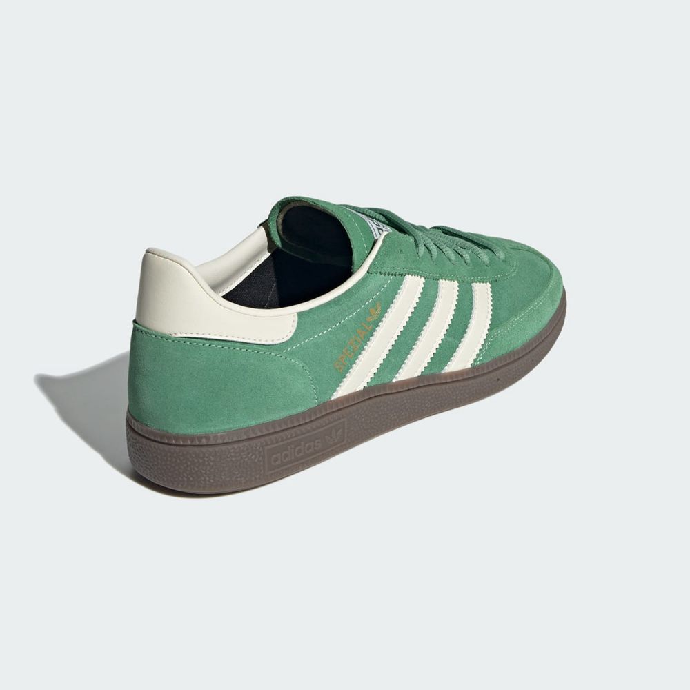 Chaussure Adidas Handball Spezial Vert Blanche Femme | SDZ-43739172