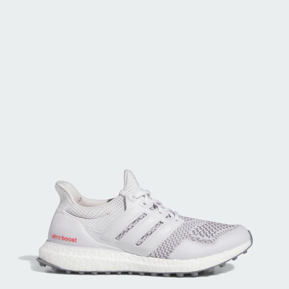 Chaussures De Golf Adidas Ultraboost Grise Rouge Femme | PWM-34222469