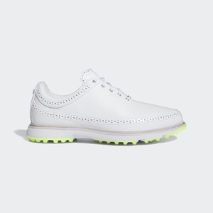 Chaussures De Golf Adidas MC80 Spikeless Blanche Argent Vert Femme | ICG-30967377