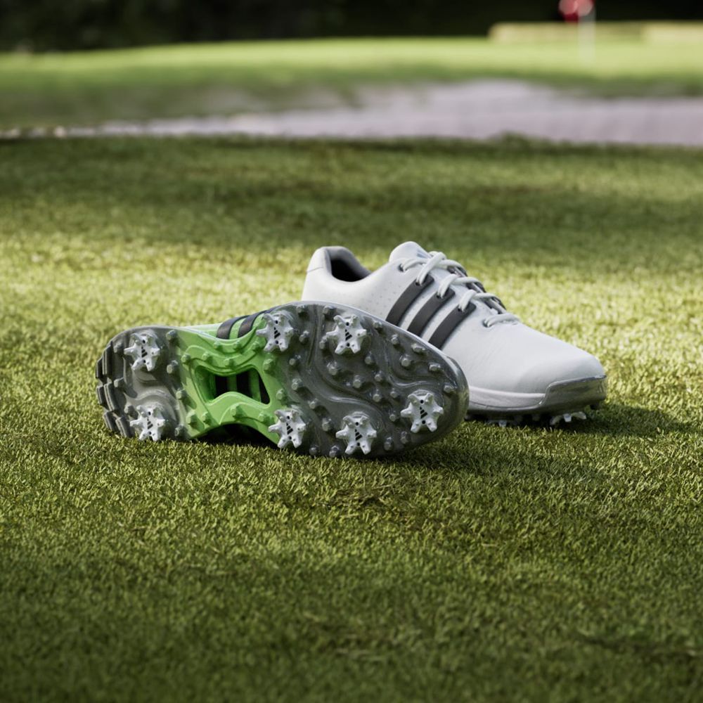 Chaussures De Golf Adidas Tour360 24 Blanche Noir Vert Femme | GOK-66507992