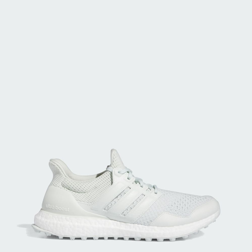 Chaussures De Golf Adidas Ultraboost Vert Blanche Femme | GYL-29557793