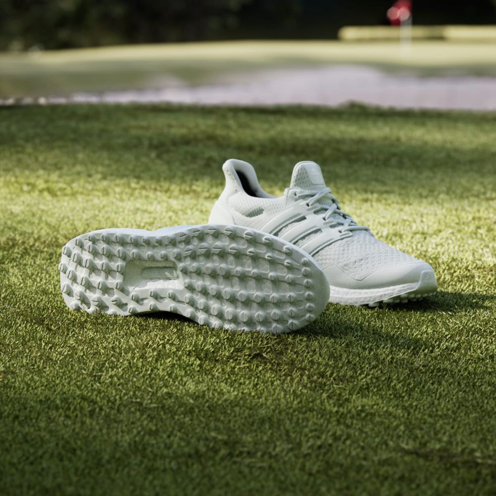 Chaussures De Golf Adidas Ultraboost Vert Blanche Femme | GYL-29557793