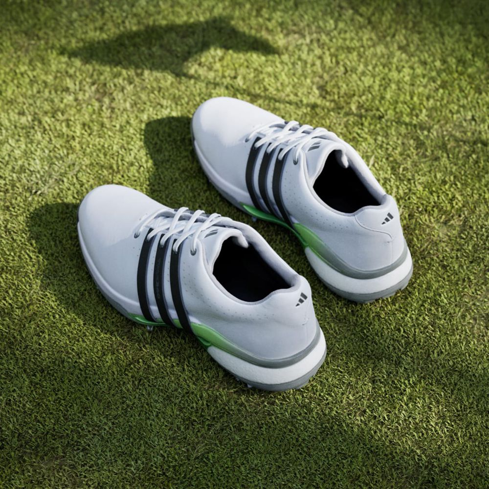 Chaussures De Golf Adidas Tour360 24 Blanche Noir Vert Femme | GOK-66507992