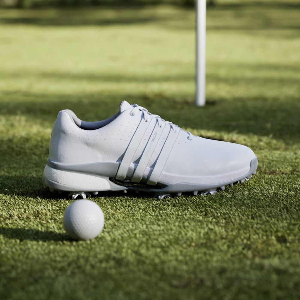 Chaussures De Golf Adidas Tour360 24 Blanche Argent Femme | HJQ-10405997