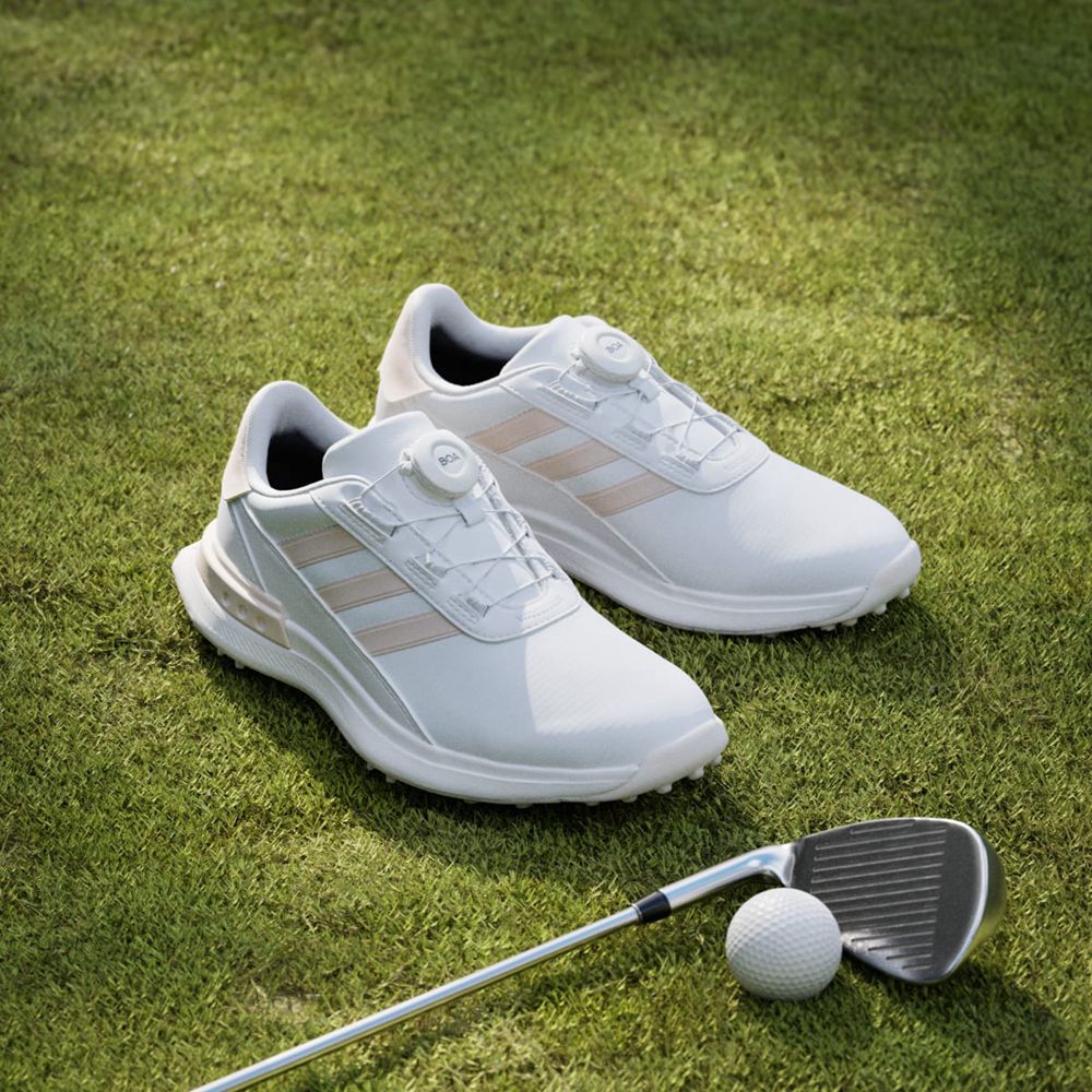 Chaussures De Golf Adidas S2G BOA 24 Blanche Rose Femme | AKC-30897259