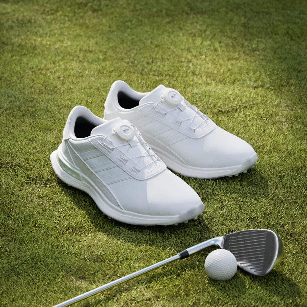 Chaussures De Golf Adidas S2G BOA 24 Blanche Vert Femme | SVW-16557419