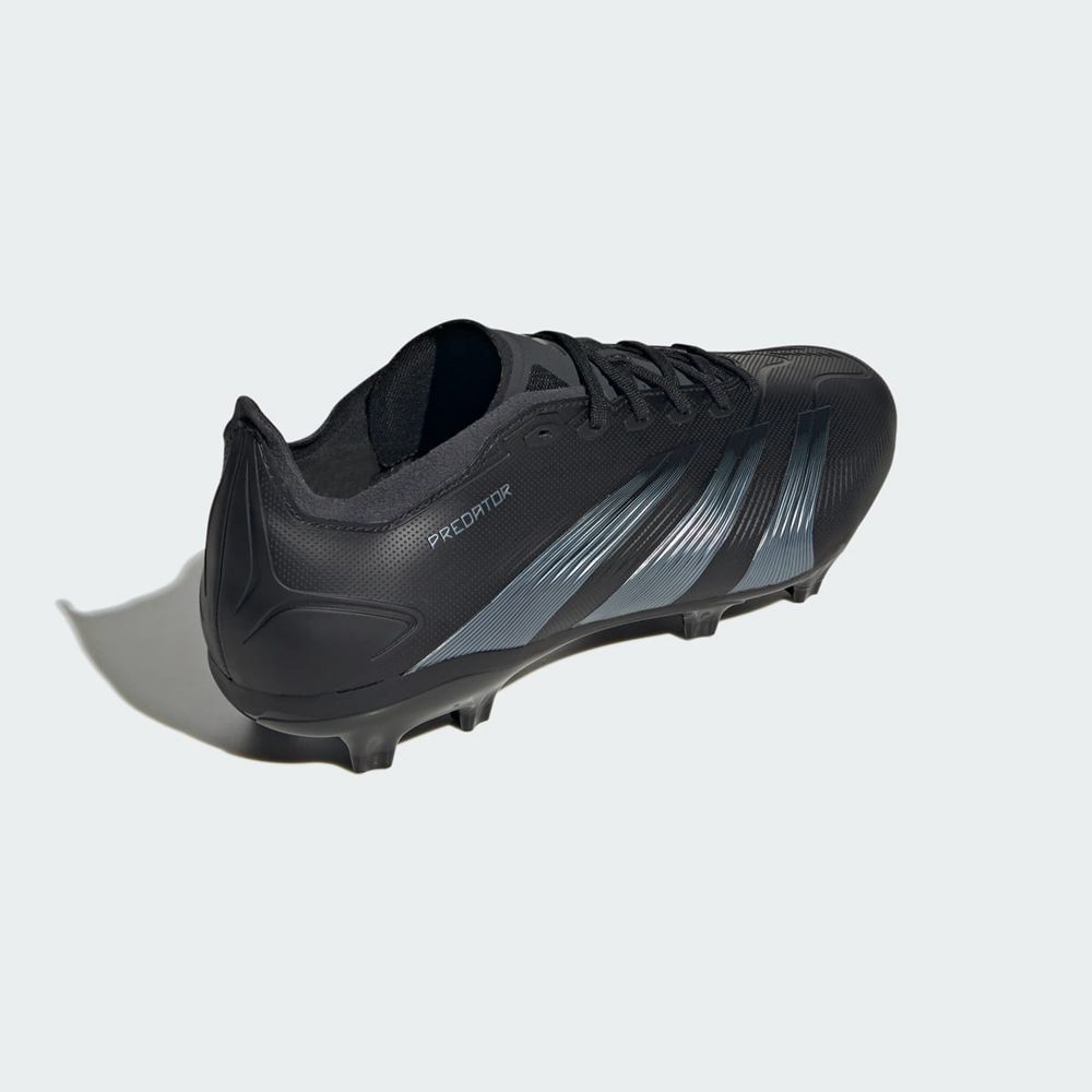 Chaussure de Foot Adidas Predator 24 League Low Firm Ground Noir Grise Femme | LYO-92243609