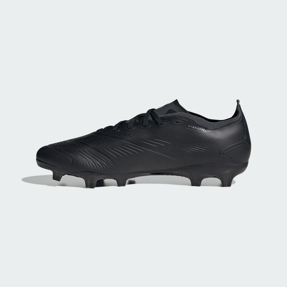 Chaussure de Foot Adidas Predator 24 League Low Firm Ground Noir Grise Femme | LYO-92243609