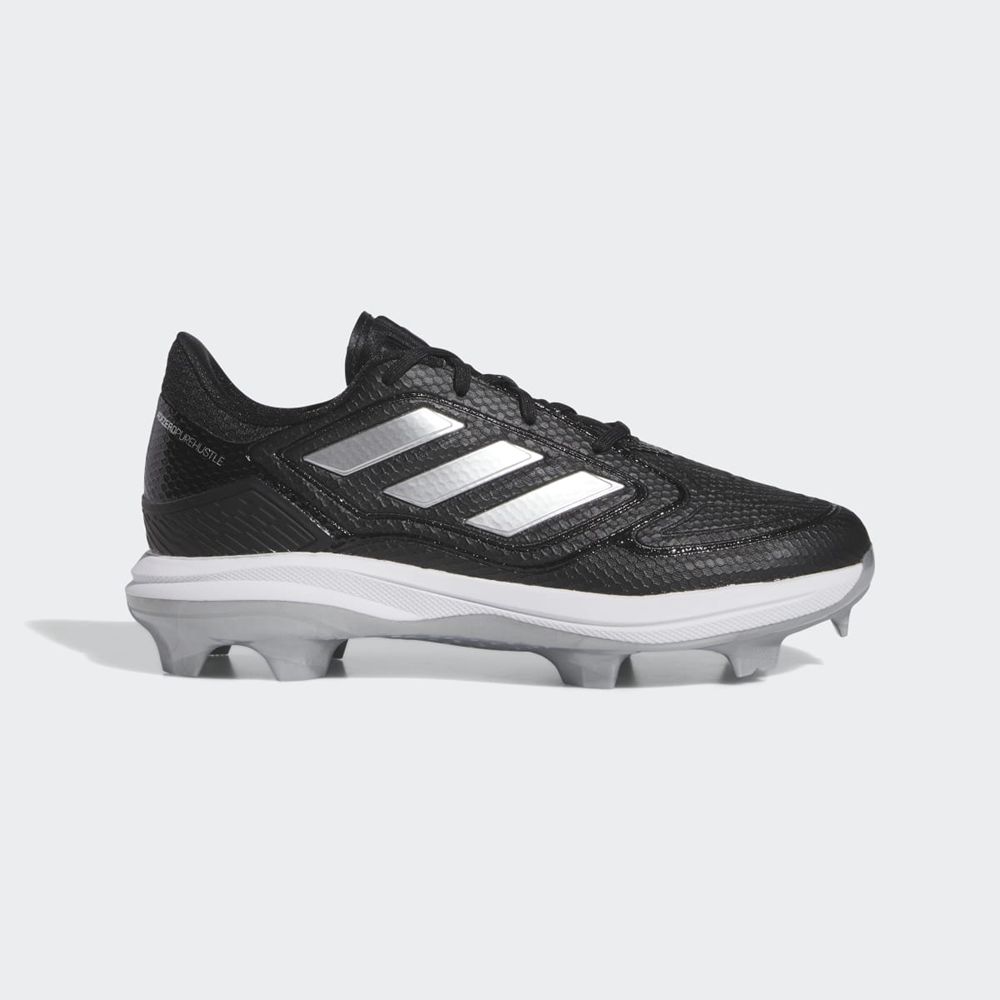 Chaussure de Foot Adidas Adizero Purehustle 3 TPU Noir Argent Femme | NZX-93219980