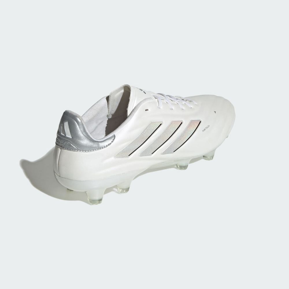 Chaussure de Foot Adidas Copa Pure II Elite Firm Ground Blanche Argent Femme | GEH-75898621