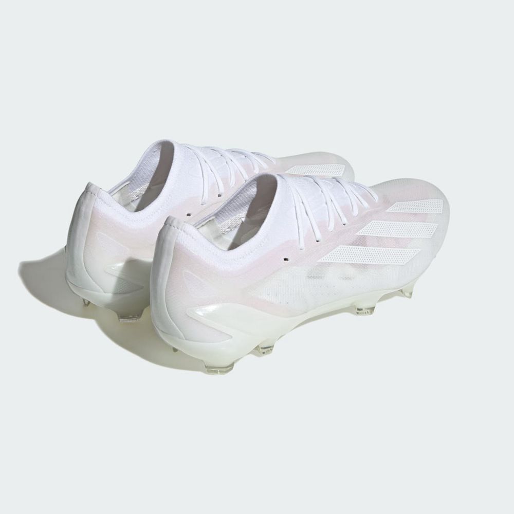 Chaussure de Foot Adidas X Crazyfast.1 Firm Ground Blanche Femme | NRF-68030907