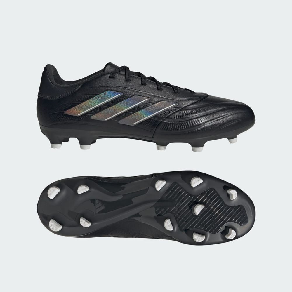 Chaussure de Foot Adidas Copa Pure II League Firm Ground Noir Grise Femme | DVR-32110816