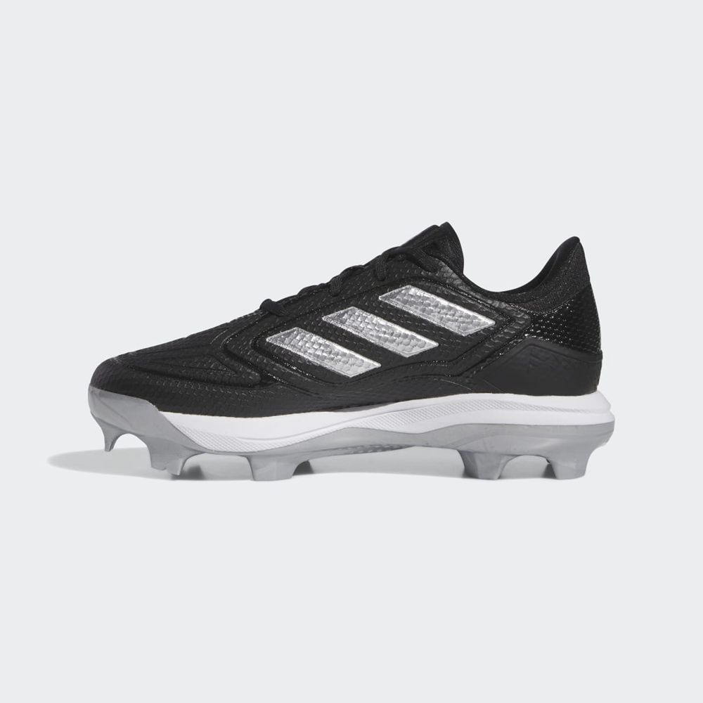 Chaussure de Foot Adidas Adizero Purehustle 3 TPU Noir Argent Femme | NZX-93219980