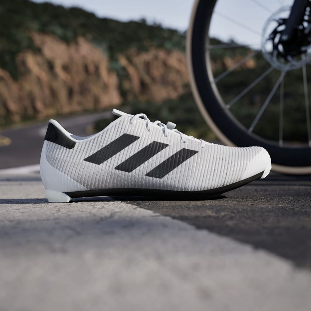 Chaussures Cyclisme Adidas The Road Blanche Noir Grise Femme | CWD-78737480