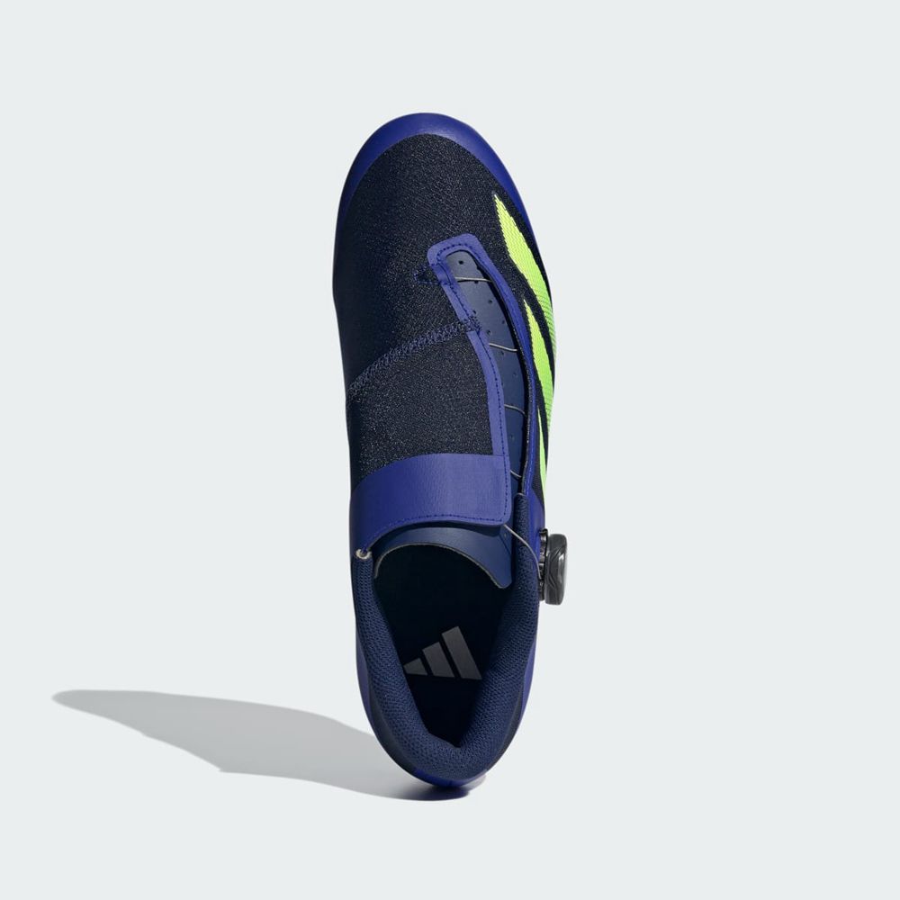 Chaussures Cyclisme Adidas The Road BOA Bleu Vert Femme | FUX-97796868