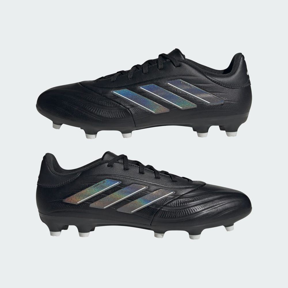 Chaussure de Foot Adidas Copa Pure II League Firm Ground Noir Grise Femme | DVR-32110816