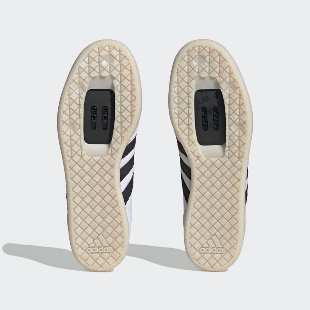 Chaussures Cyclisme Adidas The Velosamba Made With Nature Blanche Noir Femme | CTO-88937360