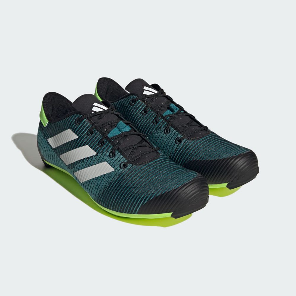 Chaussures Cyclisme Adidas The Road Noir Blanche Vert Femme | LFS-20403461