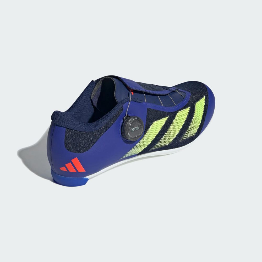 Chaussures Cyclisme Adidas The Road BOA Bleu Vert Femme | FUX-97796868