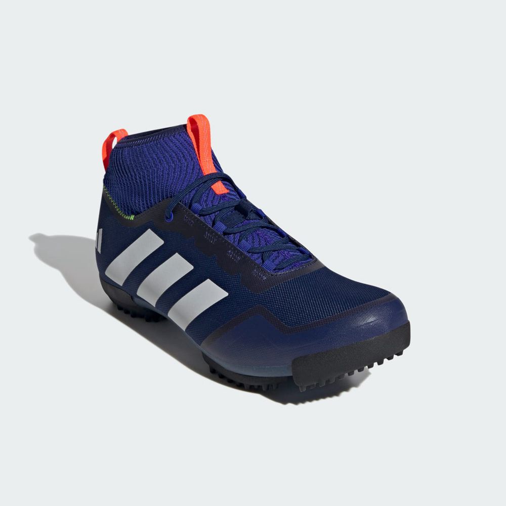 Chaussures Cyclisme Adidas The Gravel Bleu Blanche Femme | XJK-53435837