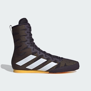 Chaussures De Boxe Adidas Box Hog 4 Noir Blanche Jaune Femme | KSY-30697275