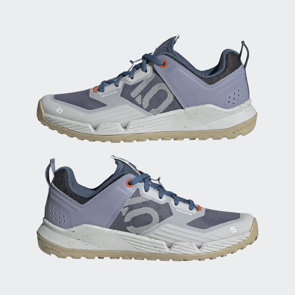 Chaussures De Vélo Adidas Five Ten Trailcross XT Violette Blanche Bleu Femme | CQB-50540067