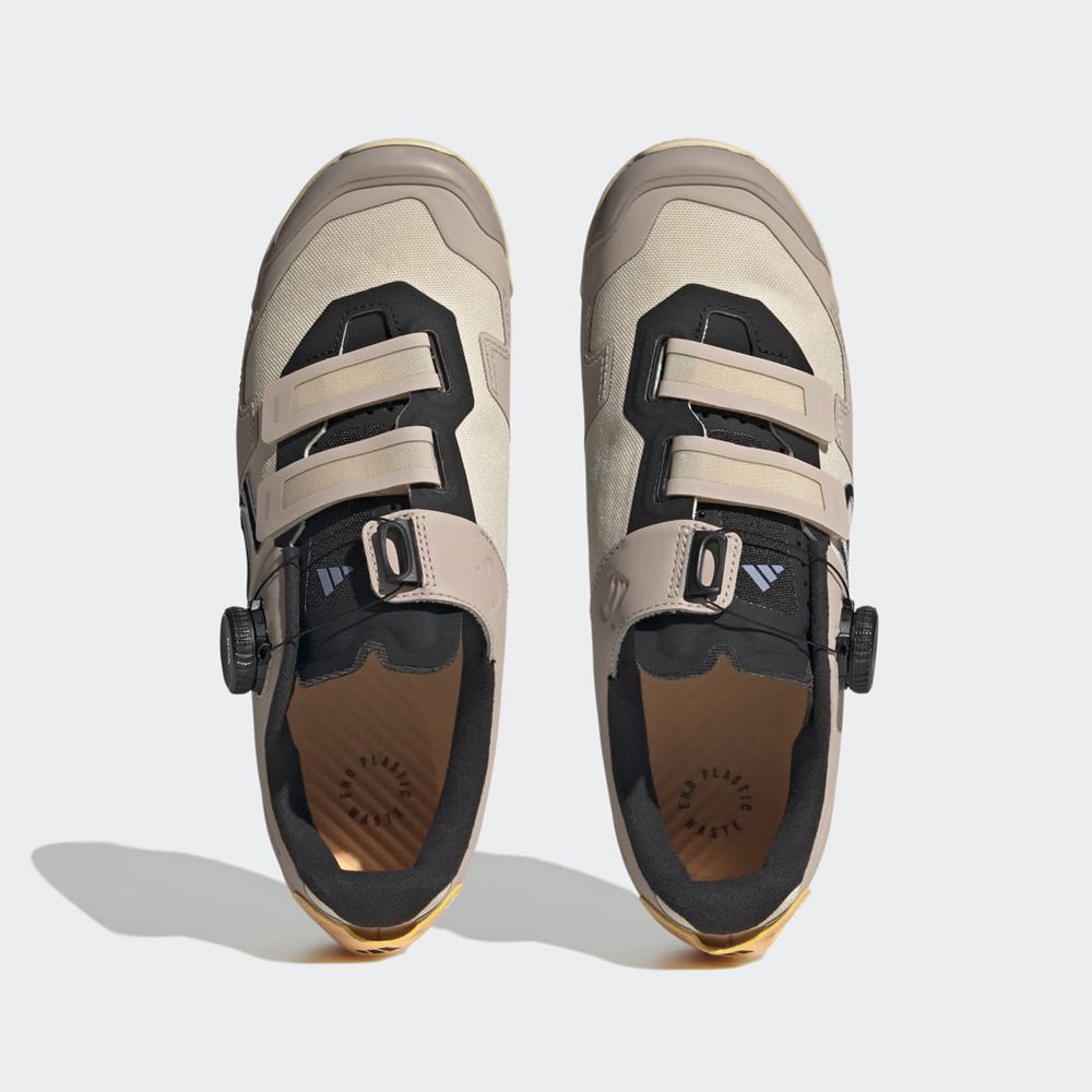 Chaussures De Vélo Adidas Five Ten Kestrel BOA Beige Violette Orange Femme | AWG-09199428