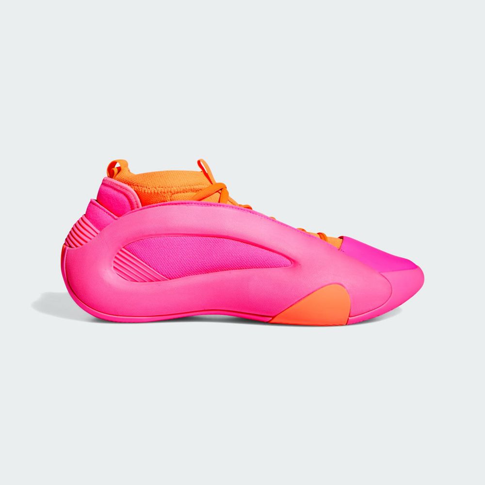 Chaussure Basket Adidas Harden Volume 8 Rose Rouge Orange Femme | ZJP-05140549