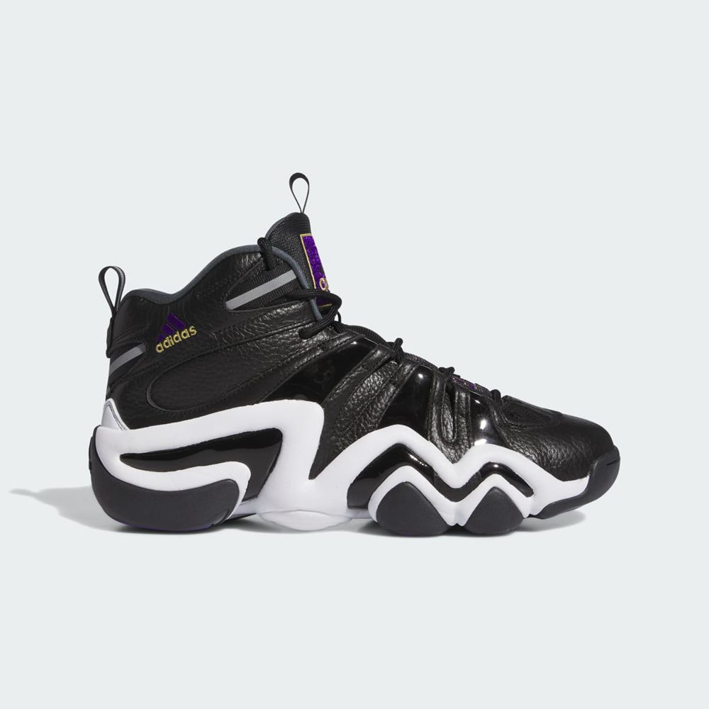 Chaussure Basket Adidas Crazy 8 Noir Violette Blanche Femme | OIC-65031163