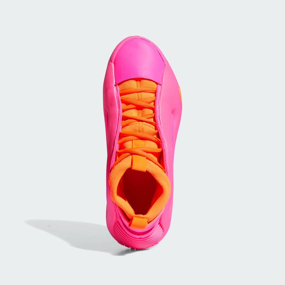 Chaussure Basket Adidas Harden Volume 8 Rose Rouge Orange Femme | ZJP-05140549