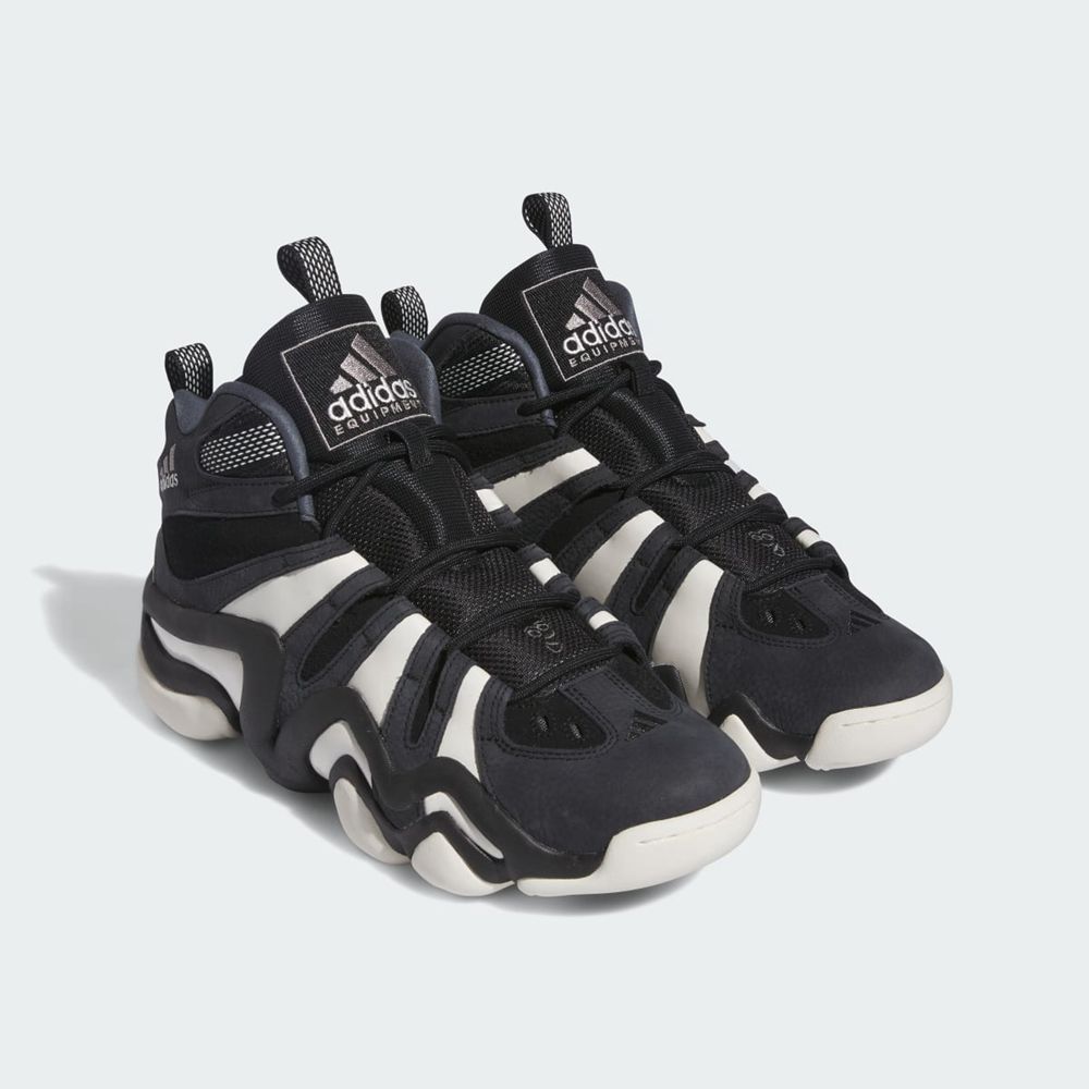 Chaussure Basket Adidas Crazy 8 Noir Blanche Violette Femme | QGX-26507727