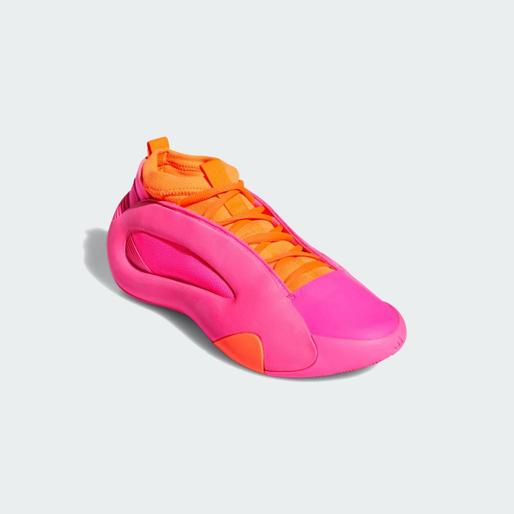 Chaussure Basket Adidas Harden Volume 8 Rose Rouge Orange Femme | ZJP-05140549