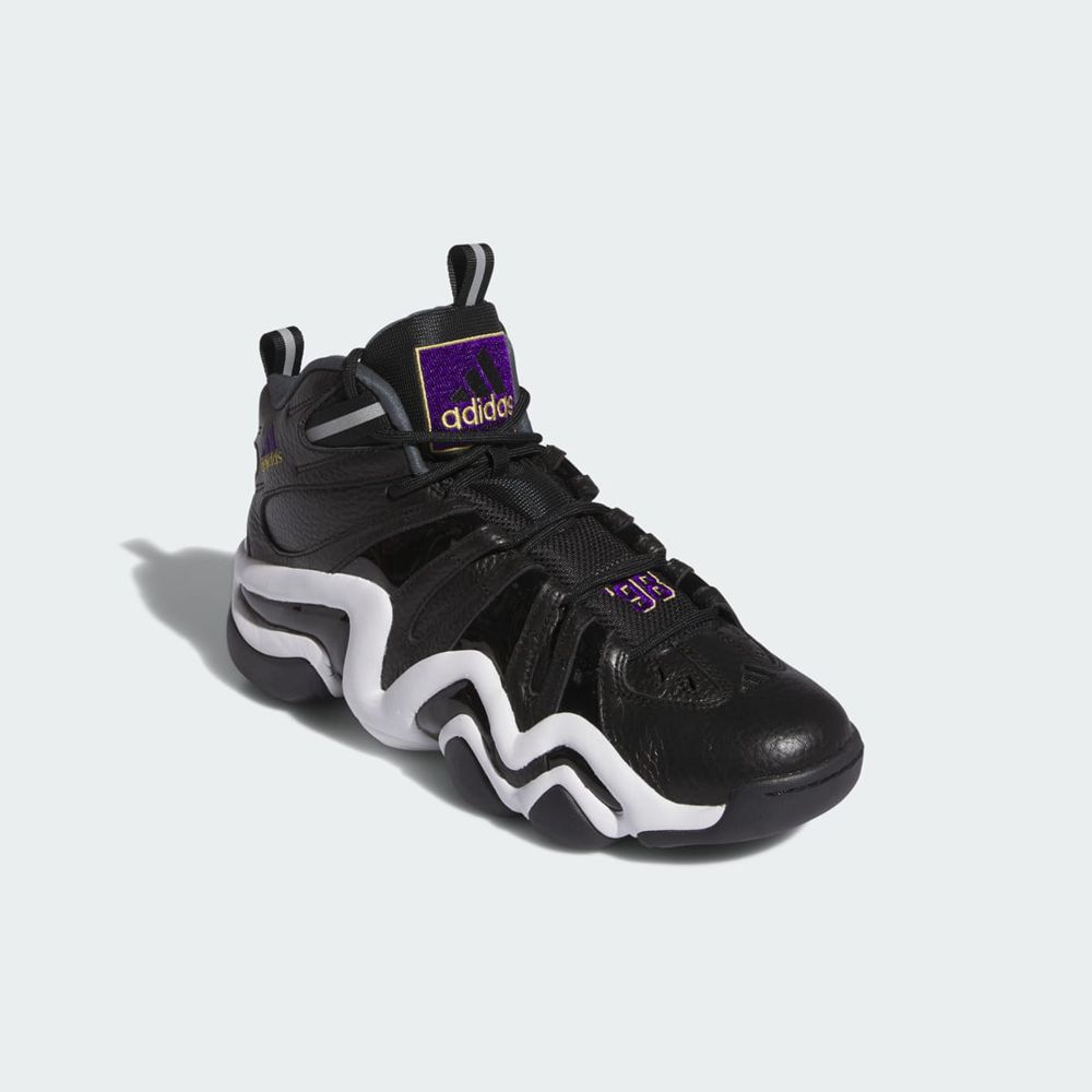 Chaussure Basket Adidas Crazy 8 Noir Violette Blanche Femme | OIC-65031163