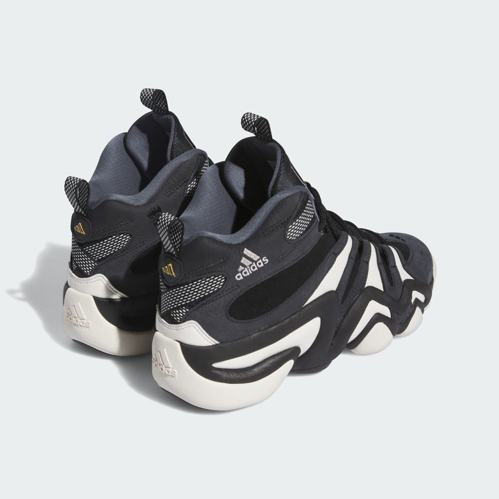 Chaussure Basket Adidas Crazy 8 Noir Blanche Violette Femme | QGX-26507727