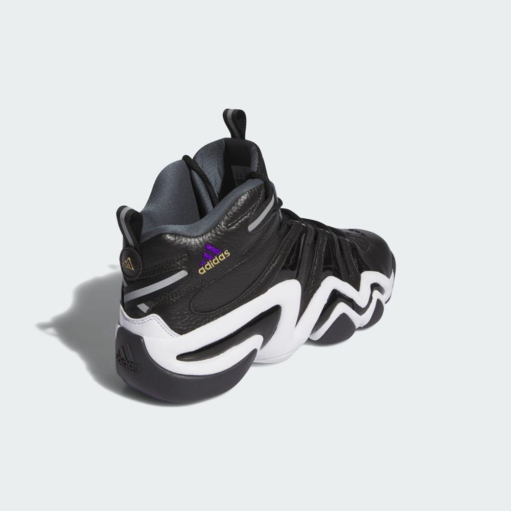 Chaussure Basket Adidas Crazy 8 Noir Violette Blanche Femme | OIC-65031163