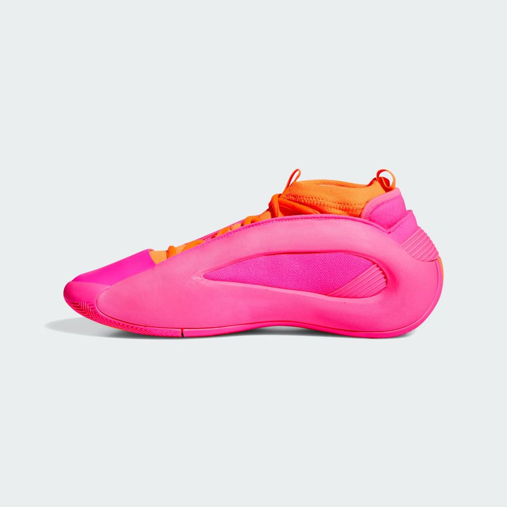 Chaussure Basket Adidas Harden Volume 8 Rose Rouge Orange Femme | ZJP-05140549