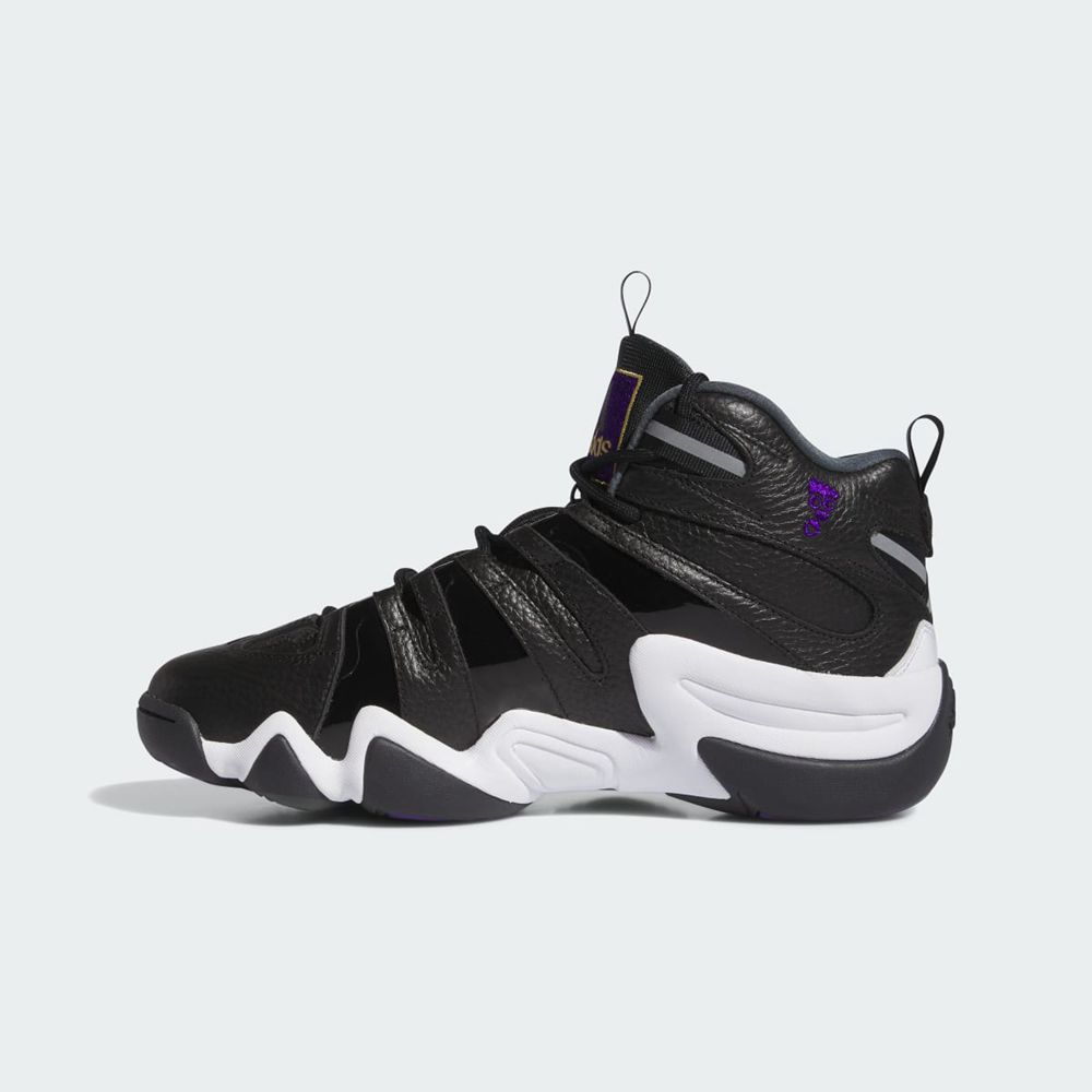 Chaussure Basket Adidas Crazy 8 Noir Violette Blanche Femme | OIC-65031163