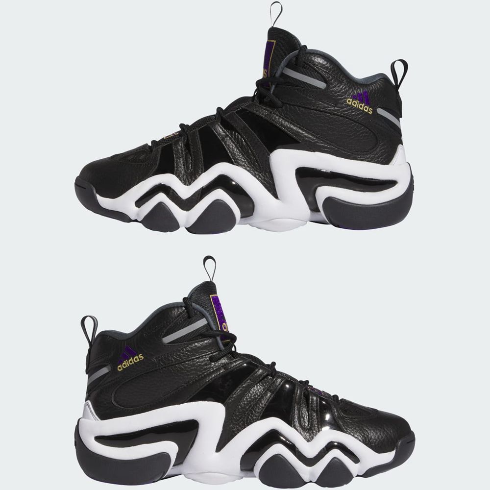 Chaussure Basket Adidas Crazy 8 Noir Violette Blanche Femme | OIC-65031163