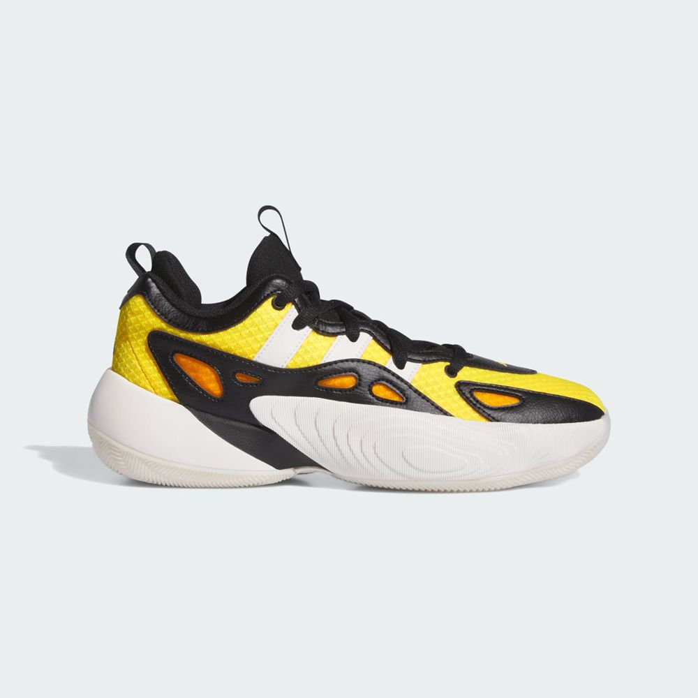 Chaussure Basket Adidas Trae Young Unlimited 2 Jaune Blanche Noir Femme | WYB-60574046