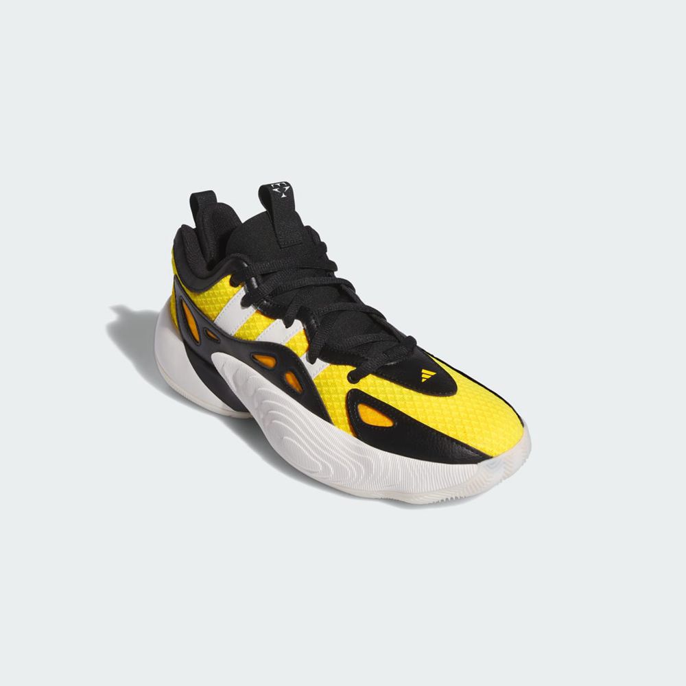 Chaussure Basket Adidas Trae Young Unlimited 2 Jaune Blanche Noir Femme | WYB-60574046