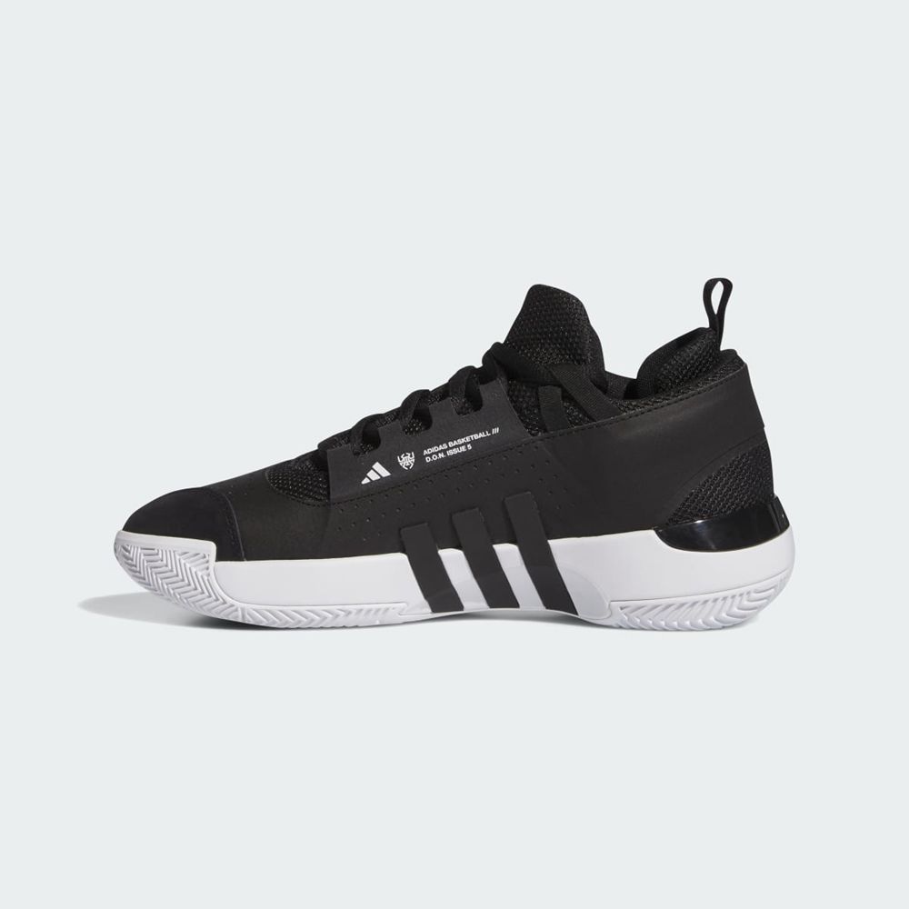 Chaussure Basket Adidas D.O.N. Issue 5 Noir Blanche Femme | GCN-07152885