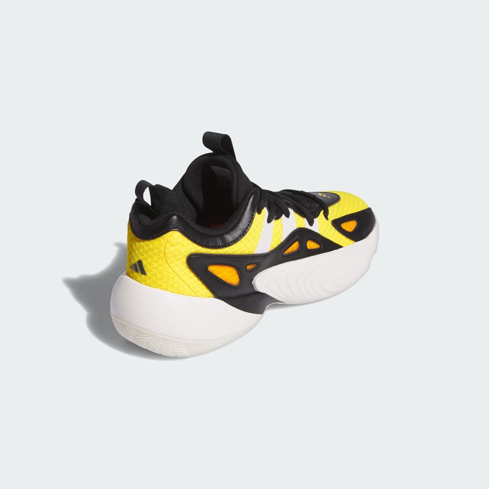 Chaussure Basket Adidas Trae Young Unlimited 2 Jaune Blanche Noir Femme | WYB-60574046