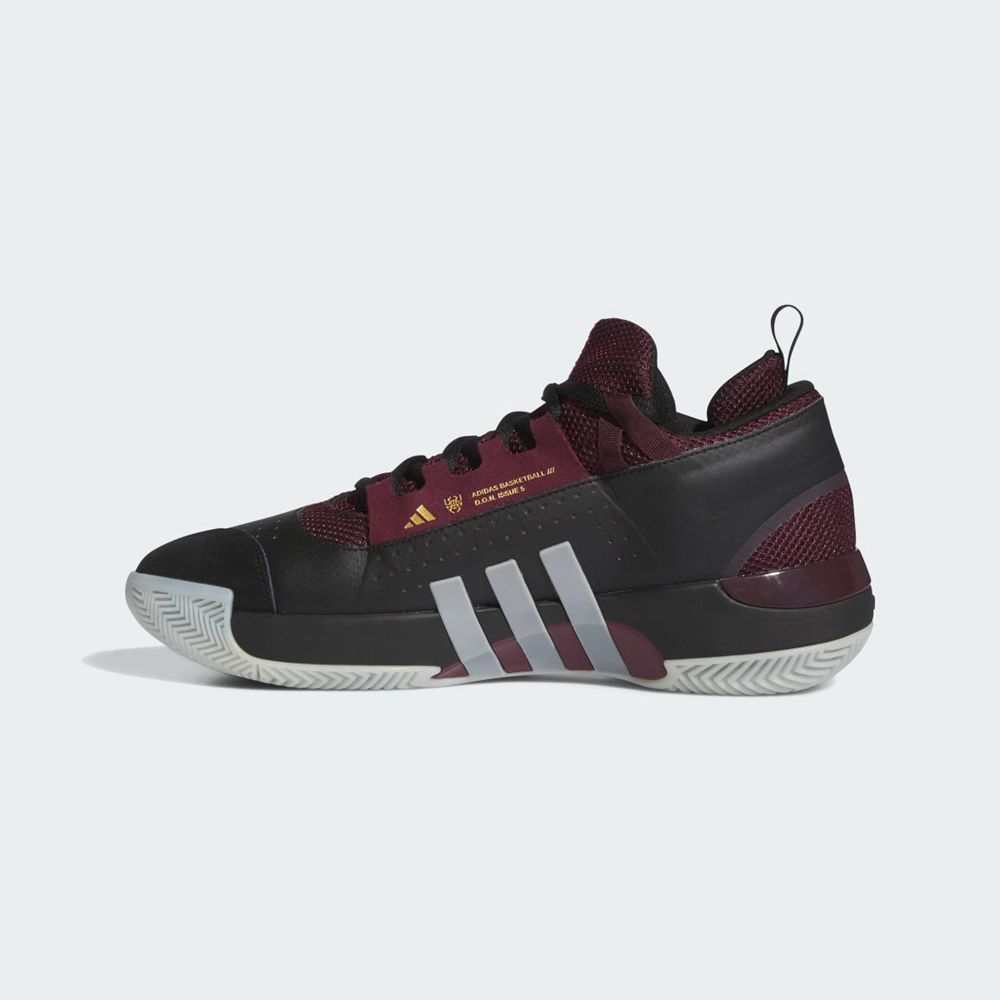 Chaussure Basket Adidas D.O.N. Issue 5 Bordeaux Noir Femme | CWN-44517579